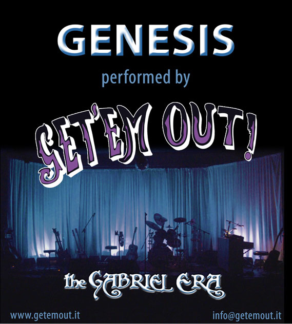 Get’em Out – Genesis Tribute 06/10/2013 21.00