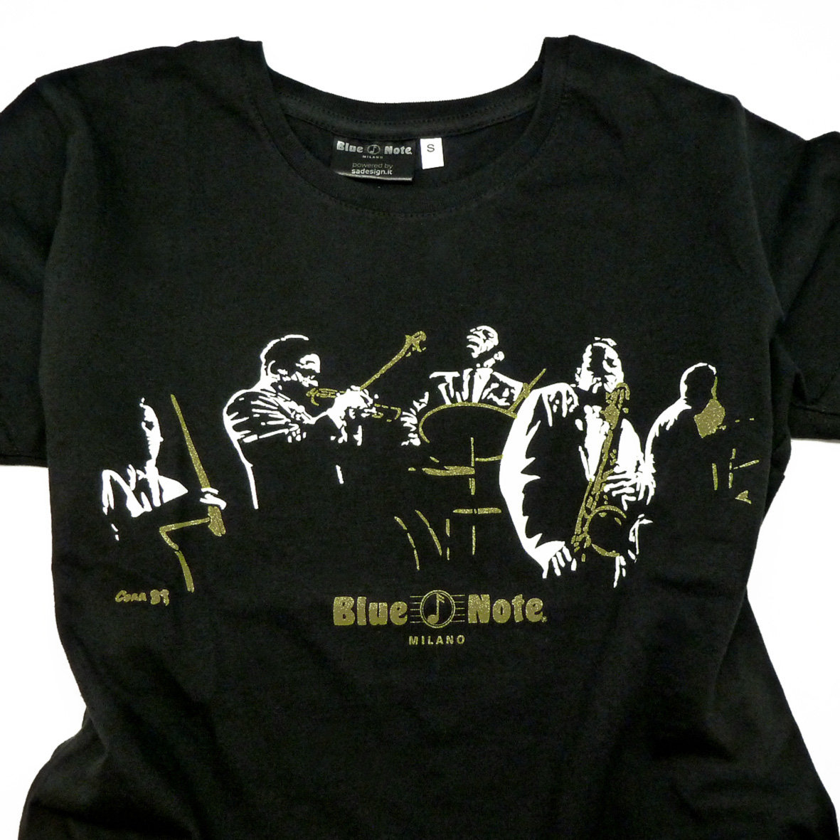 T-Shirt Uomo "Blue Note 5tet" Nera