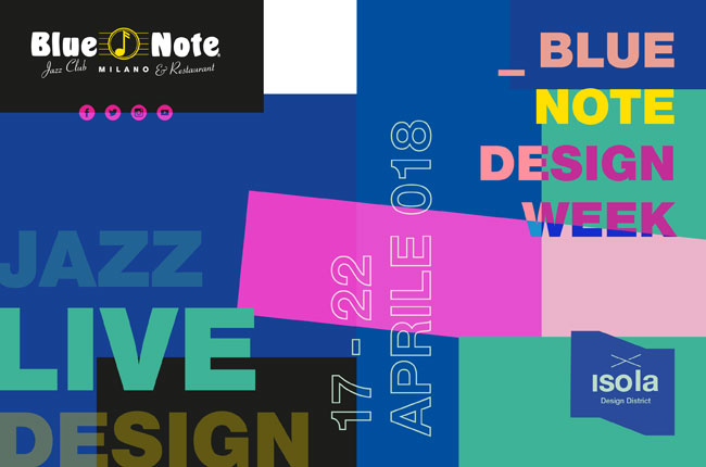 Milano Design Week al Blue Note Milano!