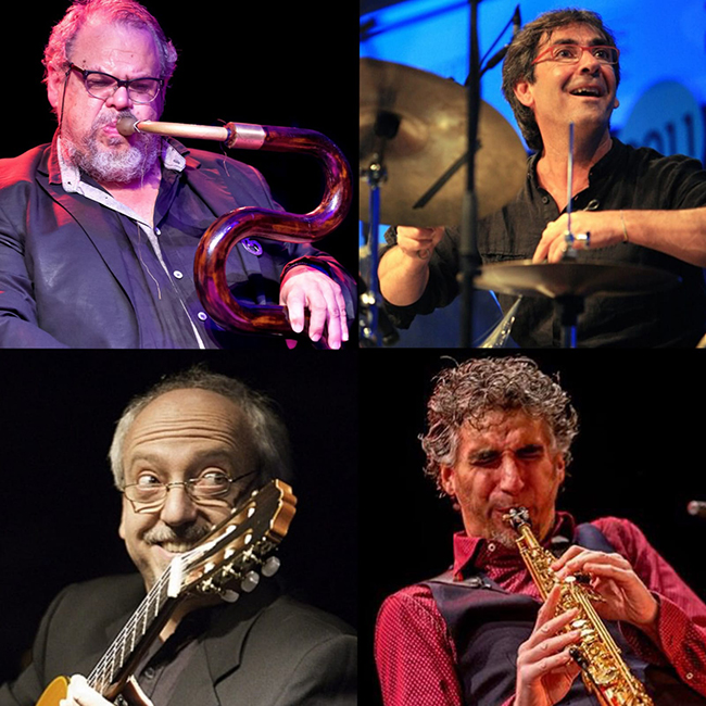 Felice Clemente & Javier Pérez Forte meet Michel Godard & Francesco D’Auria 29/10/2019 21.00