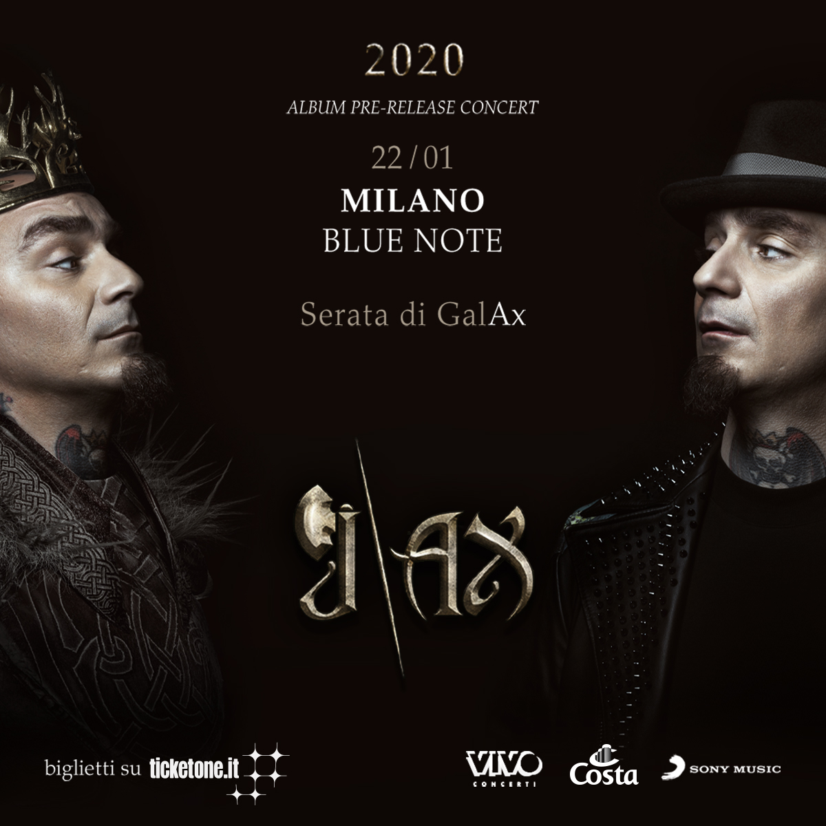 J-AX – Produzione Vivo Concerti 22/01/2020 21.00